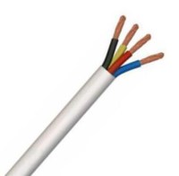 4'lü Kablo:Elektrik kablolarından olan bu 4x1 mm lik nymhy ttr 4 lü kablonun imalatı % 100 bakırdan 300/500 V olarak yapılmış olup sıkça tercih edilen 4 lü kablo çeşitlerindendir.4x1 mm lik 4 lü kablonun haricinde 0,50 0,75 2 4 ve 6 mm lik kalınlıkta
